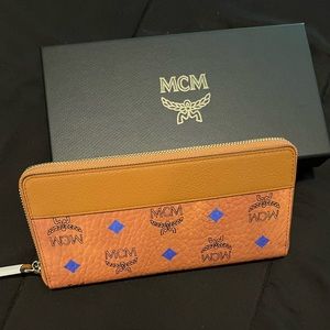 MCM Cognac Wallet
